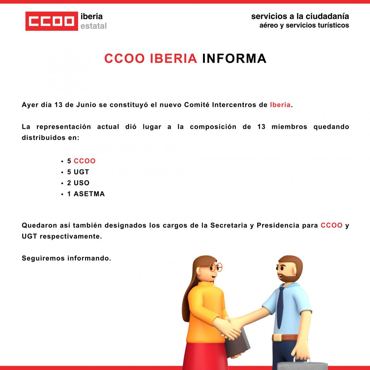 Composicin Comit Intercentros Iberia