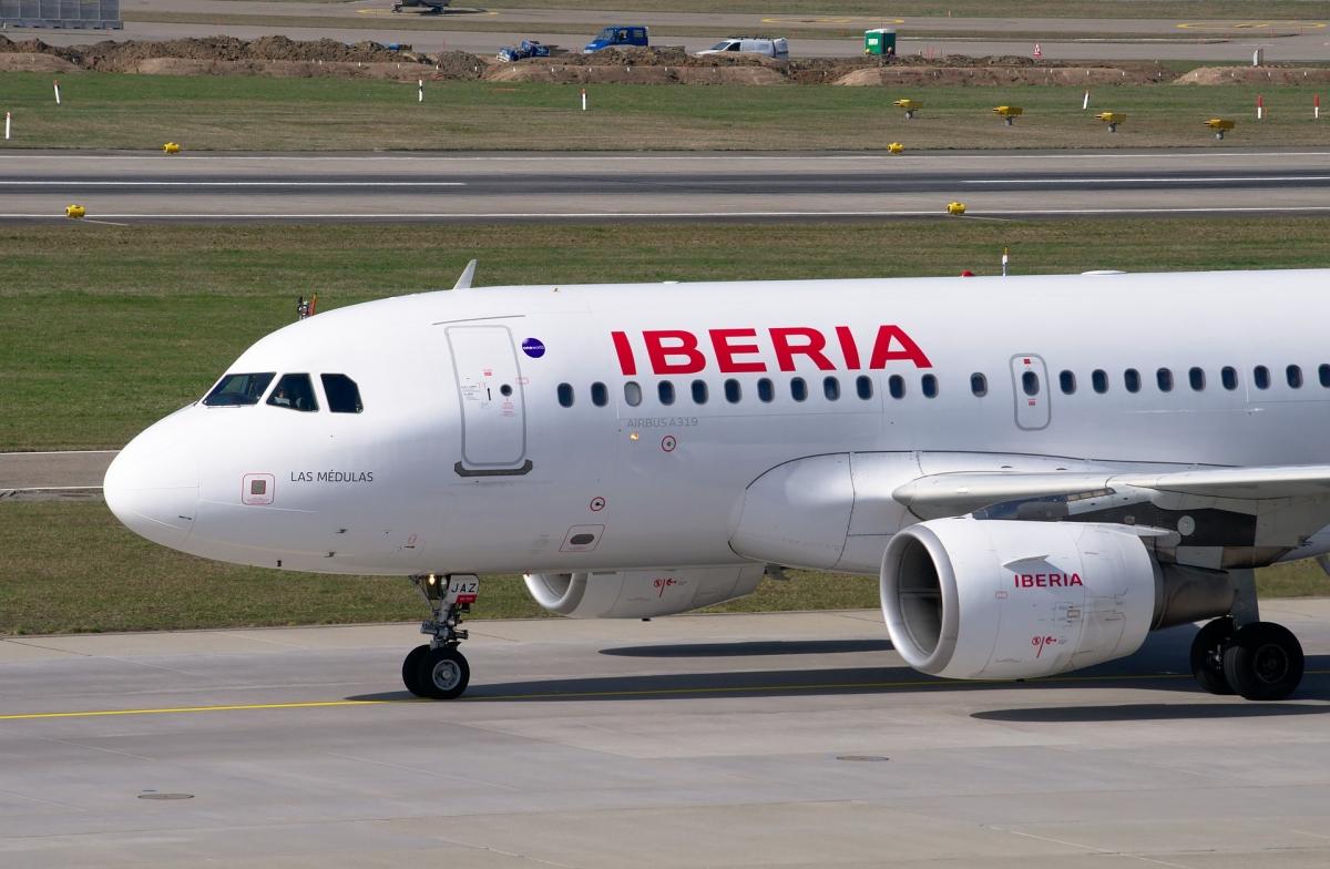 Avin de la compaa Iberia LAE